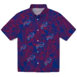 Buffalo Bills Hawaiian Shirt – Leaf Outline