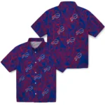 Buffalo Bills Hawaiian Shirt – Leaf Outline