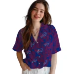 Buffalo Bills Hawaiian Shirt – Leaf Outline