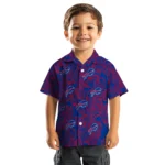 Buffalo Bills Hawaiian Shirt – Leaf Outline