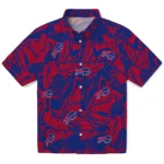 Buffalo Bills Hawaiian Shirt – Monstera Layer