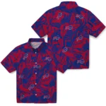 Buffalo Bills Hawaiian Shirt – Monstera Layer