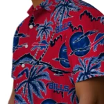 Buffalo Bills Hawaiian Shirt – Palm Sunset