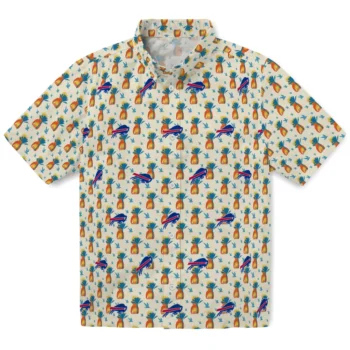 buffalo bills pineapple delight beige hawaiian shirts best selling