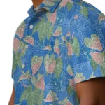 Buffalo Bulls Hawaiian Shirt – Anthurium Overlay
