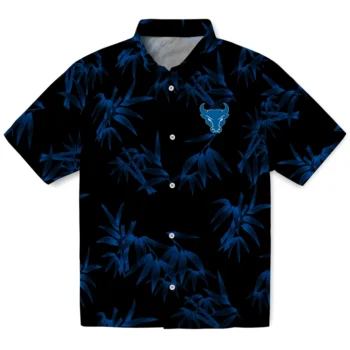 buffalo bulls bamboo branches royal blue black hawaiian shirts best selling