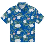 Buffalo Bulls Hawaiian Shirt – Flamingo and Hibiscus