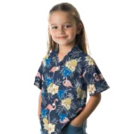 Buffalo Bulls Hawaiian Shirt – Flamingo Hibiscus