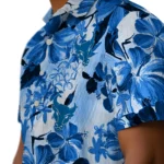 Buffalo Bulls Hawaiian Shirt – Hibiscus Arrangement
