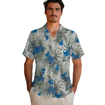 buffalo bulls hibiscus designs beige hawaiian shirts fashion forward