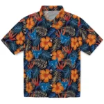Buffalo Bulls Hawaiian Shirt – Hibiscus Foliage