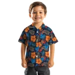 Buffalo Bulls Hawaiian Shirt – Hibiscus Foliage