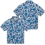Buffalo Bulls Hawaiian Shirt – Hibiscus Motif