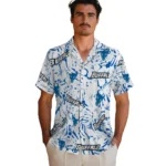 Buffalo Bulls Hawaiian Shirt – Hibiscus Overlay