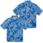 Buffalo Bulls Hawaiian Shirt – Leaf Outline