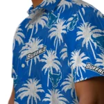 Buffalo Bulls Hawaiian Shirt – Palm Tree Motif