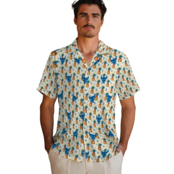 buffalo bulls pineapple delight beige hawaiian shirts fashion forward