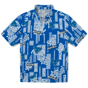 buffalo bulls turtle lines royal blue hawaiian shirts best selling