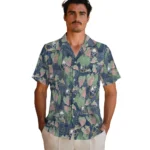 Buffalo Sabres Hawaiian Shirt – Anthurium Overlay