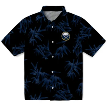 buffalo sabres bamboo branches navy blue black hawaiian shirts best selling