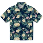 Buffalo Sabres Hawaiian Shirt – Flamingo and Hibiscus