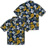 Buffalo Sabres Hawaiian Shirt – Hibiscus Flower Design