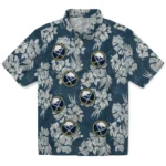 Buffalo Sabres Hawaiian Shirt – Hibiscus Flowers