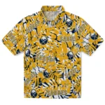 Buffalo Sabres Hawaiian Shirt – Hibiscus Overlay