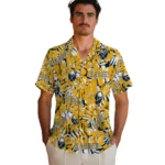 Buffalo Sabres Hawaiian Shirt – Hibiscus Overlay