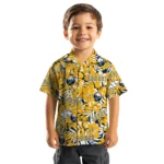 Buffalo Sabres Hawaiian Shirt – Hibiscus Overlay