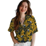 Buffalo Sabres Hawaiian Shirt – Monstera Layer