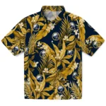 Buffalo Sabres Hawaiian Shirt – Palm Leaves