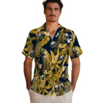 Buffalo Sabres Hawaiian Shirt – Palm Leaves