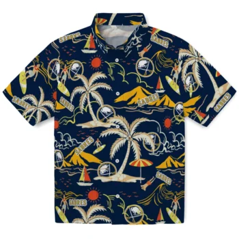 buffalo sabres palm tree island navy blue hawaiian shirts best selling
