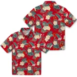 Calgary Flames Hawaiian Shirt – Flamingo and Hibiscus