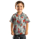 Calgary Flames Hawaiian Shirt – Hibiscus Designs