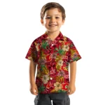 Calgary Flames Hawaiian Shirt – Hibiscus Tiki Jungle