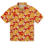 Calgary Flames Hawaiian Shirt – Hibiscus Tropics