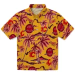 Calgary Flames Hawaiian Shirt – Palm Sunset
