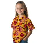Calgary Flames Hawaiian Shirt – Palm Sunset