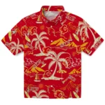 Calgary Flames Hawaiian Shirt – Palm Tree Island