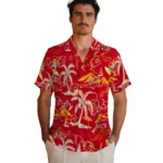 Calgary Flames Hawaiian Shirt – Palm Tree Island
