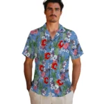 Calgary Flames Hawaiian Shirt – Pineapple Bouquet