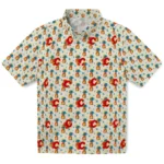 Calgary Flames Hawaiian Shirt – Pineapple Delight