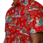Calgary Flames Hawaiian Shirt – Simpsons Christmas