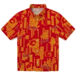 Calgary Flames Hawaiian Shirt – Turtle Lines