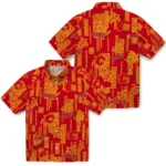Calgary Flames Hawaiian Shirt – Turtle Lines