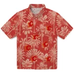 Calgary Flames Hawaiian Shirt – Vintage Palm Tree