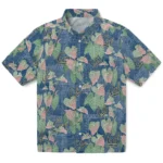 California Golden Bears Hawaiian Shirt – Anthurium Overlay