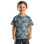 California Golden Bears Hawaiian Shirt – Anthurium Overlay